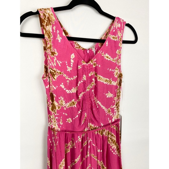 NWT YFB Young Fabulous & Broke Savannah Belted Maxi Dress Tie Dye Flamenco‎ - XS - Picture 5 of 12